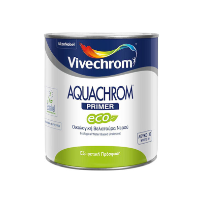 Aquachrom Primer Eco Οικολογική Βελατούρα Νερού για Ξύλινες Επιφάνειες