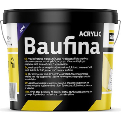 Baufina-Υπέρλεπτος Ακρυλικός Στόκος Σπατουλαρίσματος