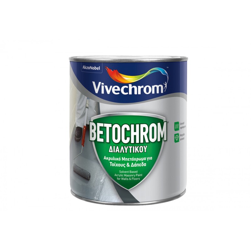 Betochrom Διαλυτικού Ακρυλικό Τσιμεντόχρωμα Διαλύτου