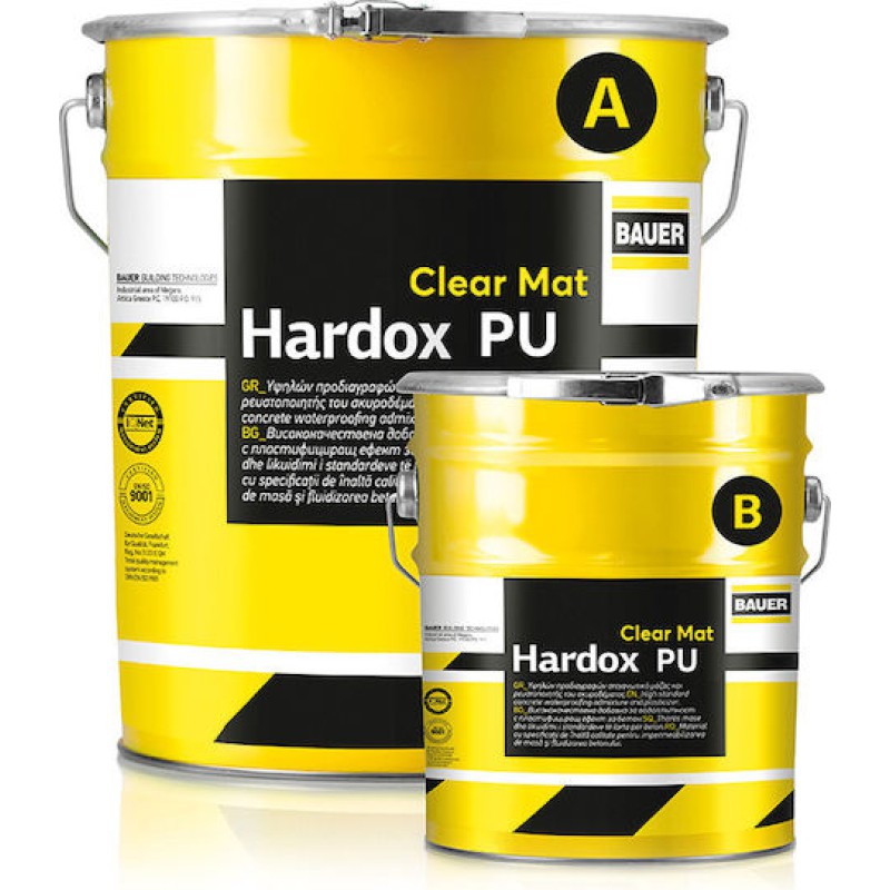 Hardox PU Clear Coat-Διαφανές Πολυουρεθανικό Βερνίκι