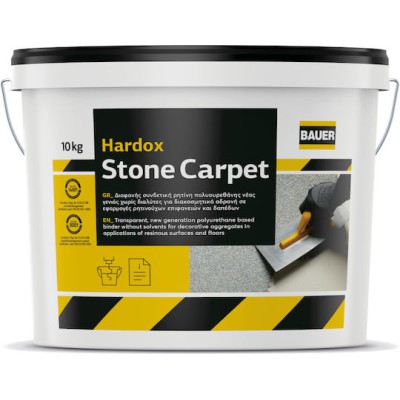 Hardox Stone Carpet-Διαφανές Συνδετικό Βάσης Πολυουρεθάνης Χωρίς Διαλύτες 