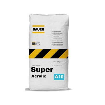 Super Acrylic-Ρητινούχα Κόλλα Πλακιδίων Τσιμεντοειδούς Βάσης 25kg