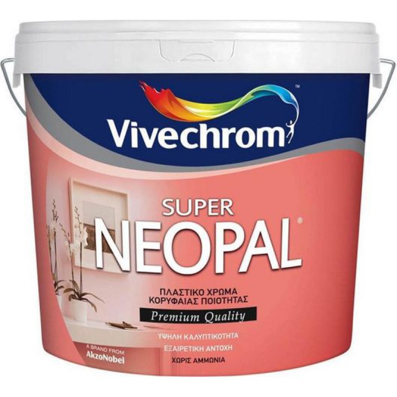 Super Neopal Πλαστικό Χρώμα Εσωτερικού Χώρου
