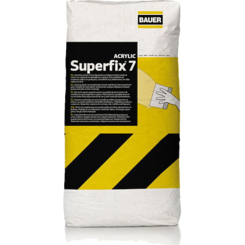 Superfix 7-Υπέρλεπτος Ακρυλικός Στόκος Σπατουλαρίσματος
