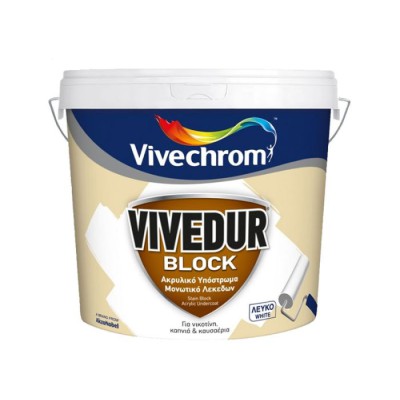 Vivedur Block Ακρυλικό Μονωτικό Υπόστρωμα Λεκέδων