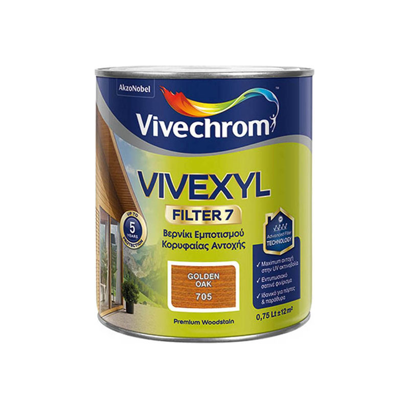 Vivexyl Filter 7 Βερνίκι Εμποτισμού Ξύλου
